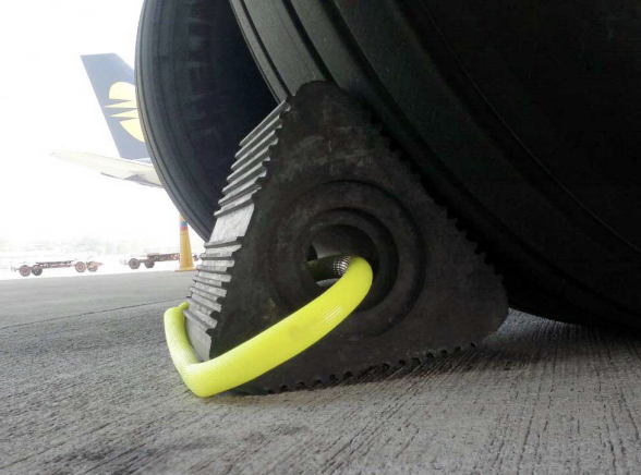 Aircraft wheel chock